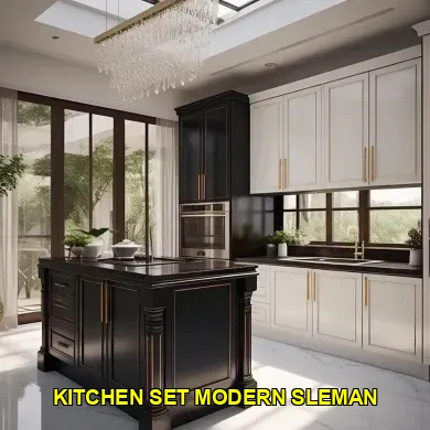 Kitchen Set Modern Sleman